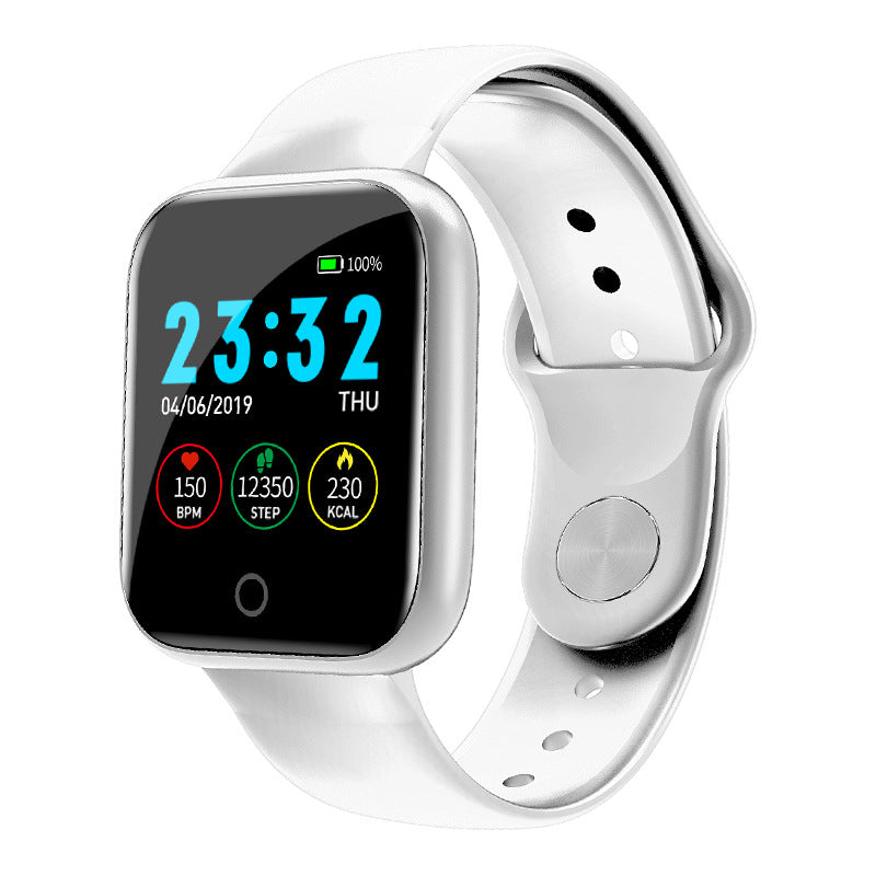 I5 Smart Bracelet Sports Monitoring Heart Rate Blood Pressure Blood Oxygen 1.3 Inch Touch Screen All Metal Body IP67 Waterproof