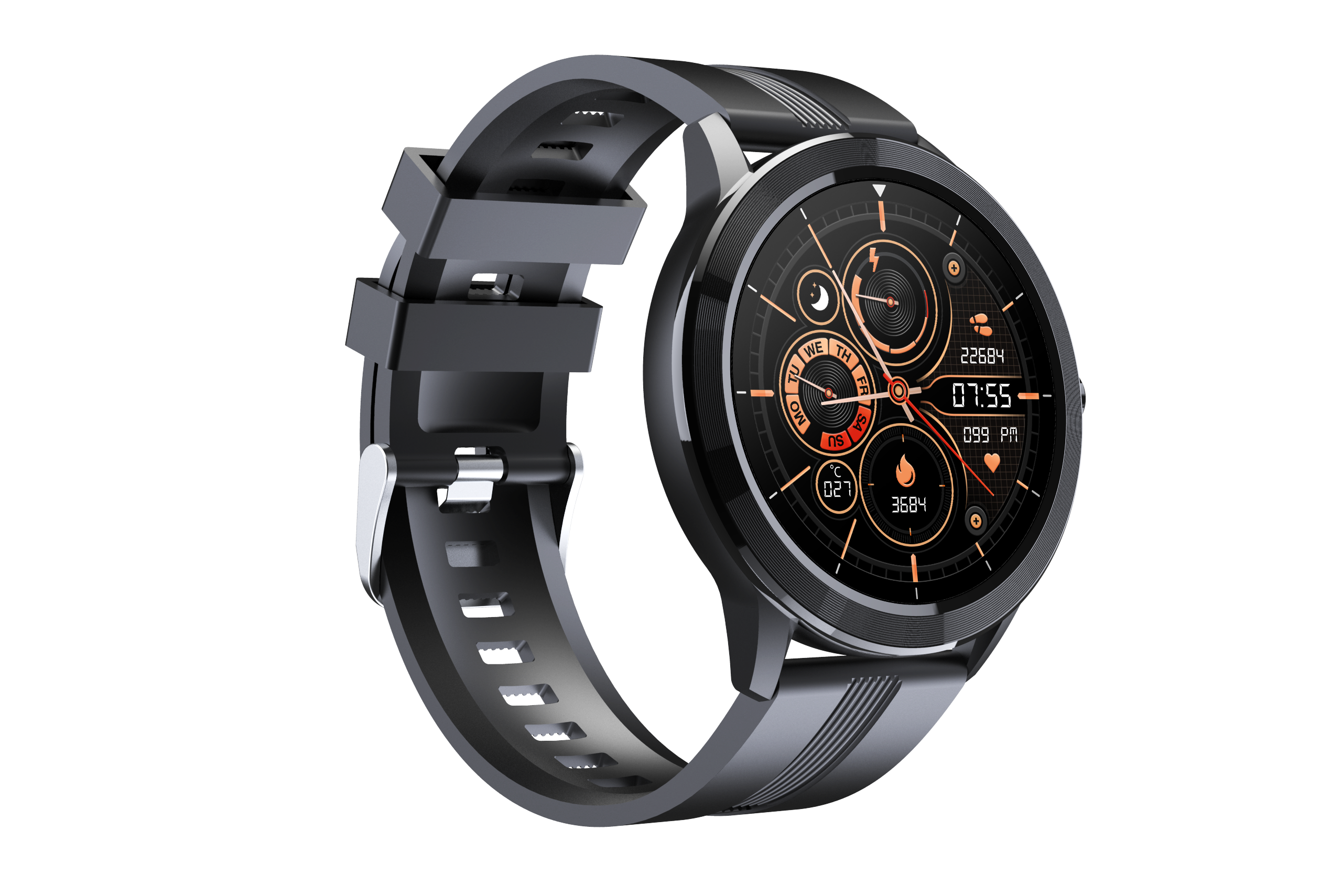 QS29 smart bracelet blood oxygen health monitoring temperature detection music control sports smart watch